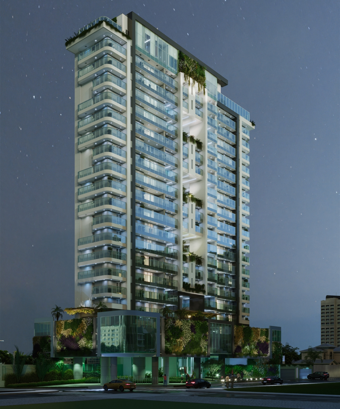 Formighieri Arquitetura Conndominium praça Belle Lumière Fachada Aldeota